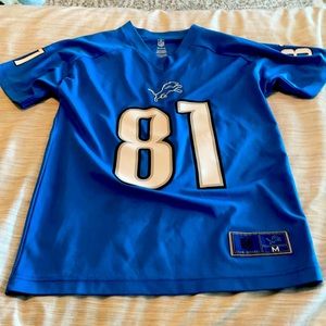 Boys NFL Detroit Lions Calvin Johnson 81 jersey